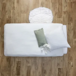 Atmosphera Housses De Couette Enfant*Parure de lit enfant 2 pièces "Lili" Blanc