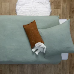 Atmosphera Housses De Couette Enfant*Parure de lit enfant 2 pièces "Lili" Vert