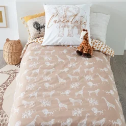 Atmosphera Housses De Couette Enfant*Parure de lit enfant 2 pièces "Savane" Multicolore9