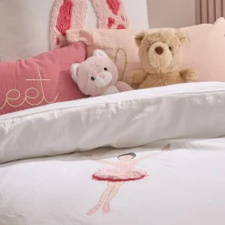 Atmosphera Housses De Couette Enfant*Parure de lit enfant "Tufy" Rose