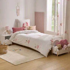 Atmosphera Housses De Couette Enfant*Parure de lit enfant "Tufy" Rose
