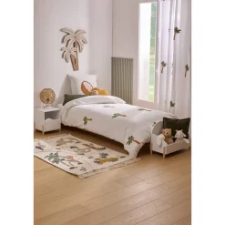 Atmosphera Housses De Couette Enfant*Parure de lit enfant "Tufy" Blanc