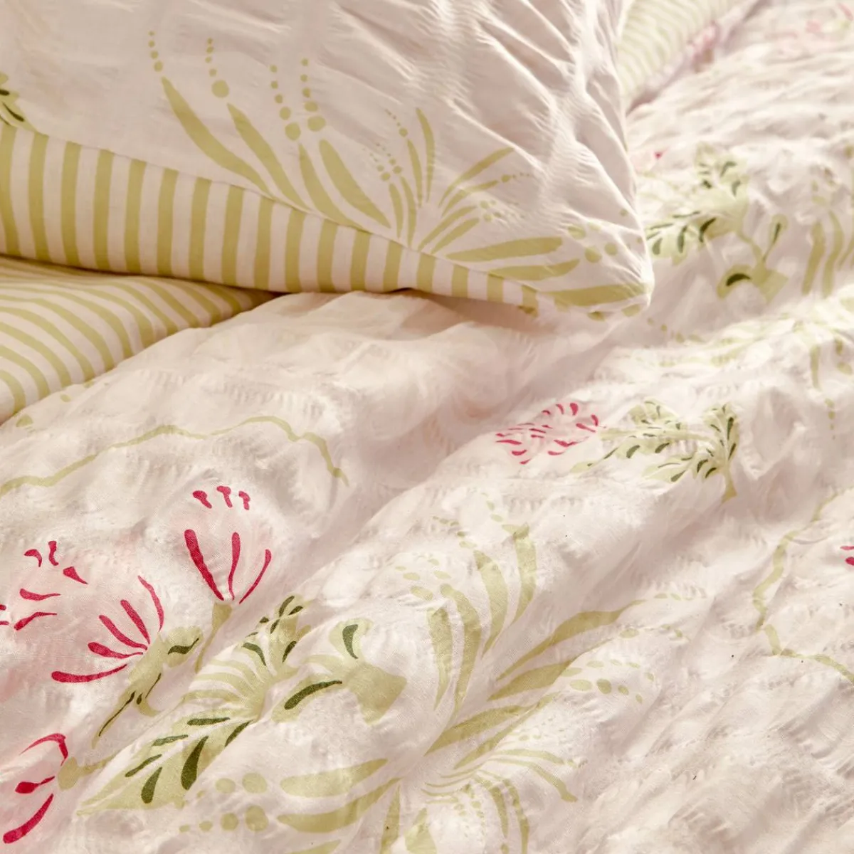 Atmosphera Parures De Lit*Parure de lit "Fleur de rose" Marron