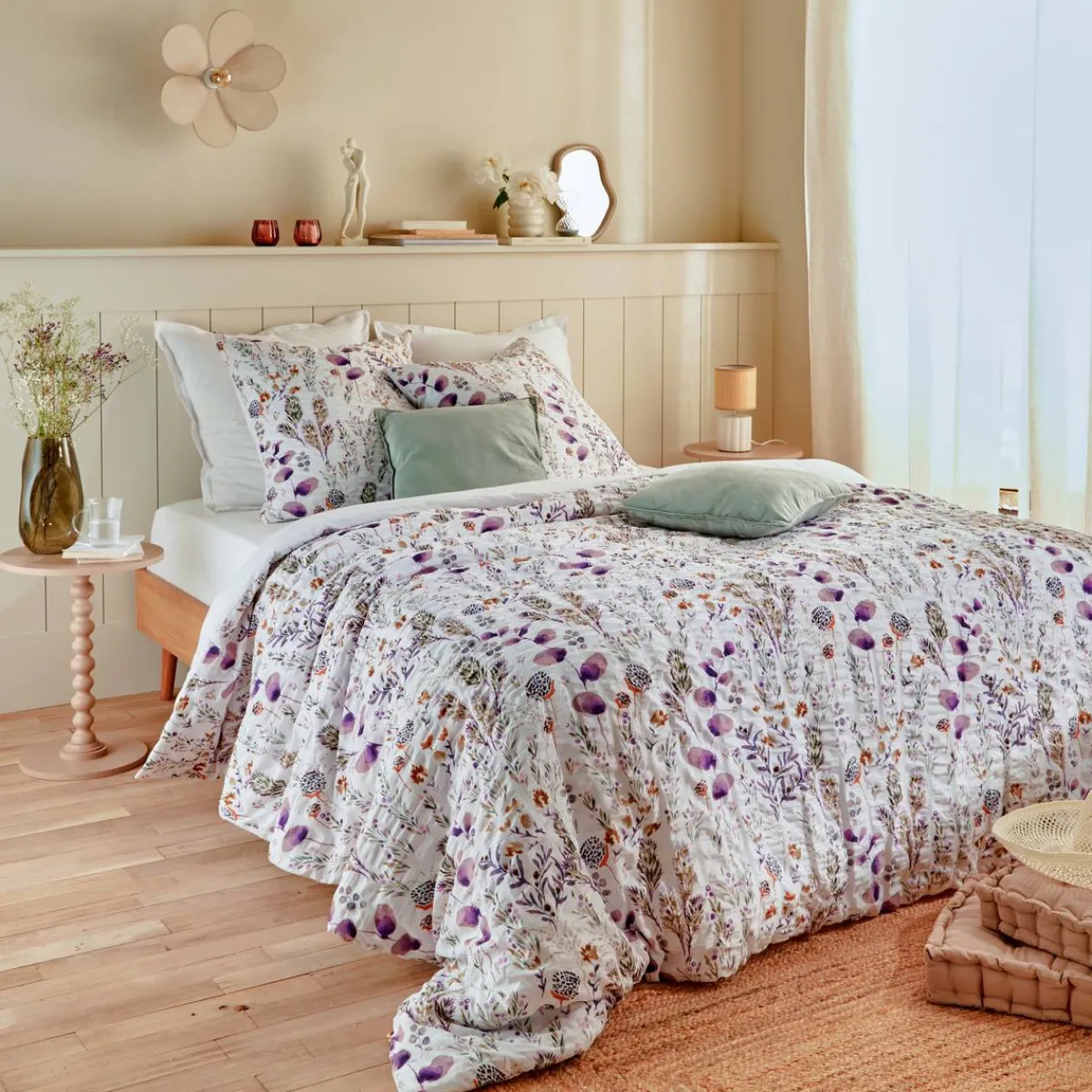 Atmosphera Parures De Lit*Parure de lit "Floral" Beigelin