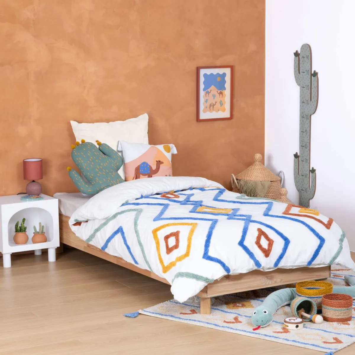 Atmosphera Housses De Couette Enfant*Parure de lit 2 pièces enfant "Adi" Multicolore