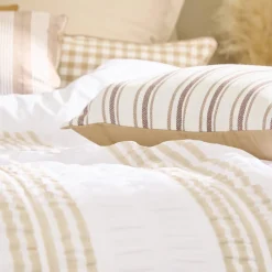 Atmosphera Parures De Lit*Parure de lit "Stripes" Blanc