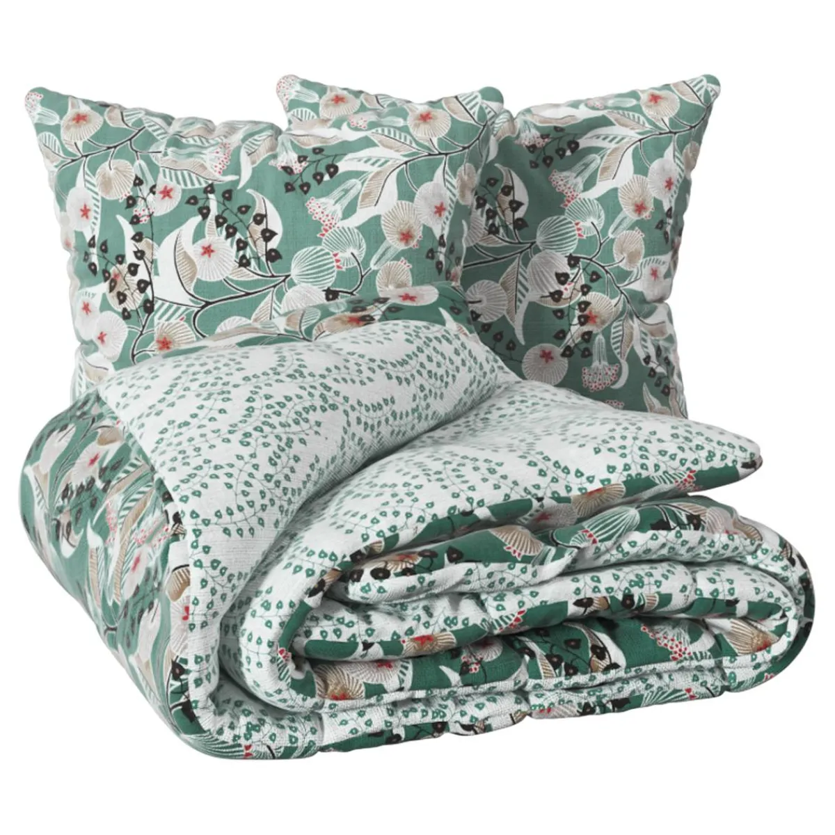 Atmosphera Parures De Lit*Parure de lit "Vegetal marin" Blanc