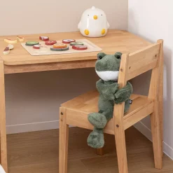 Atmosphera Peluches, Jouets*Peluche grenouille "Loes" Bleu