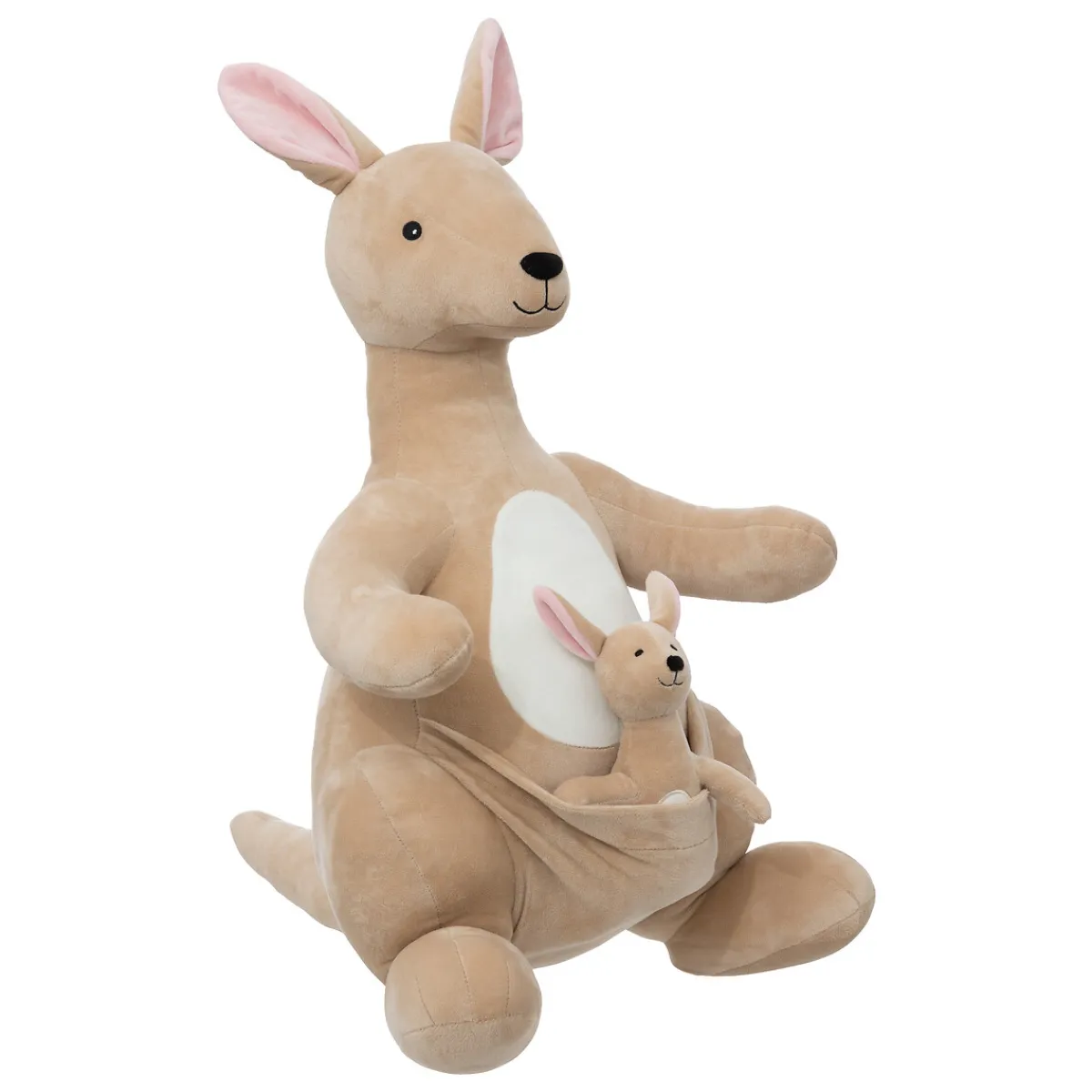 Atmosphera Peluches, Jouets*Peluche XL kangourou "Blake" Multicolore