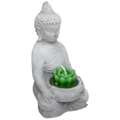 Atmosphera Photophores, Bougeoirs*Photophore "Bouddha" couleur_temp