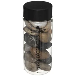 Atmosphera Sables, Pierres Colorées*Pierres déco grand modèle Gris