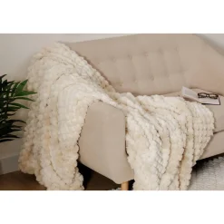 Atmosphera Plaids Fausse Fourrure*Plaid 