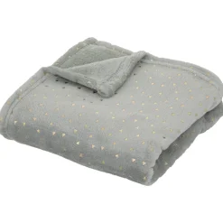 Atmosphera Plaids, Couvertures Enfant*Plaid "Berlingot" flanelle Bleu