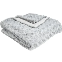 Atmosphera Plaids Fausse Fourrure*Plaid "Bouclette" fausse fourrure Beige