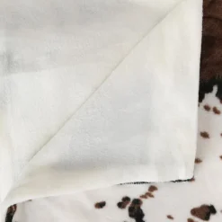Atmosphera Plaids Fausse Fourrure*Plaid "3D Géo" fausse fourrure Noir