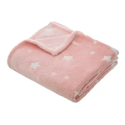 Atmosphera Plaids, Couvertures Enfant*Plaid enfant Roseclair
