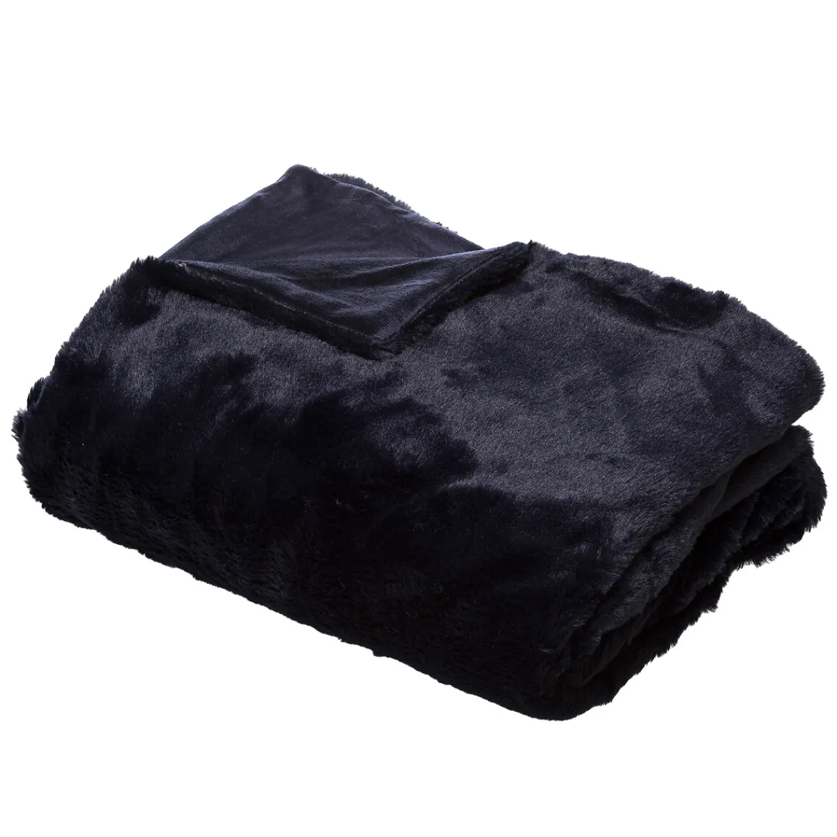 Atmosphera Plaids Fausse Fourrure*Plaid fausse fourrure Marron