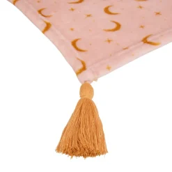 Atmosphera Plaids, Couvertures Enfant*Plaid flanelle "Bella" Rose