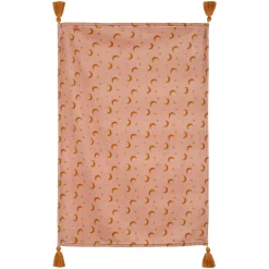 Atmosphera Plaids, Couvertures Enfant*Plaid flanelle "Bella" Rose