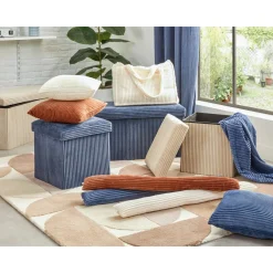 Atmosphera Plaids*Plaid flanelle côtelé 