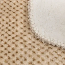 Atmosphera Plaids*Plaid flanelle effet sherpa 