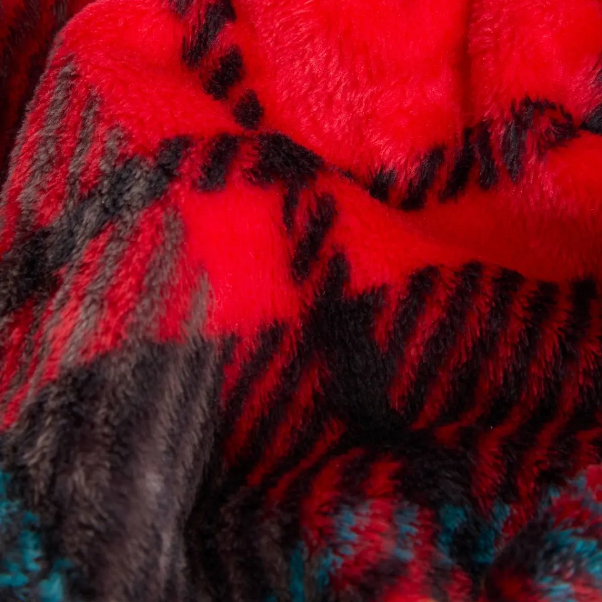 Atmosphera Plaids*Plaid flanelle imprimé "Brody" Roseterracotta