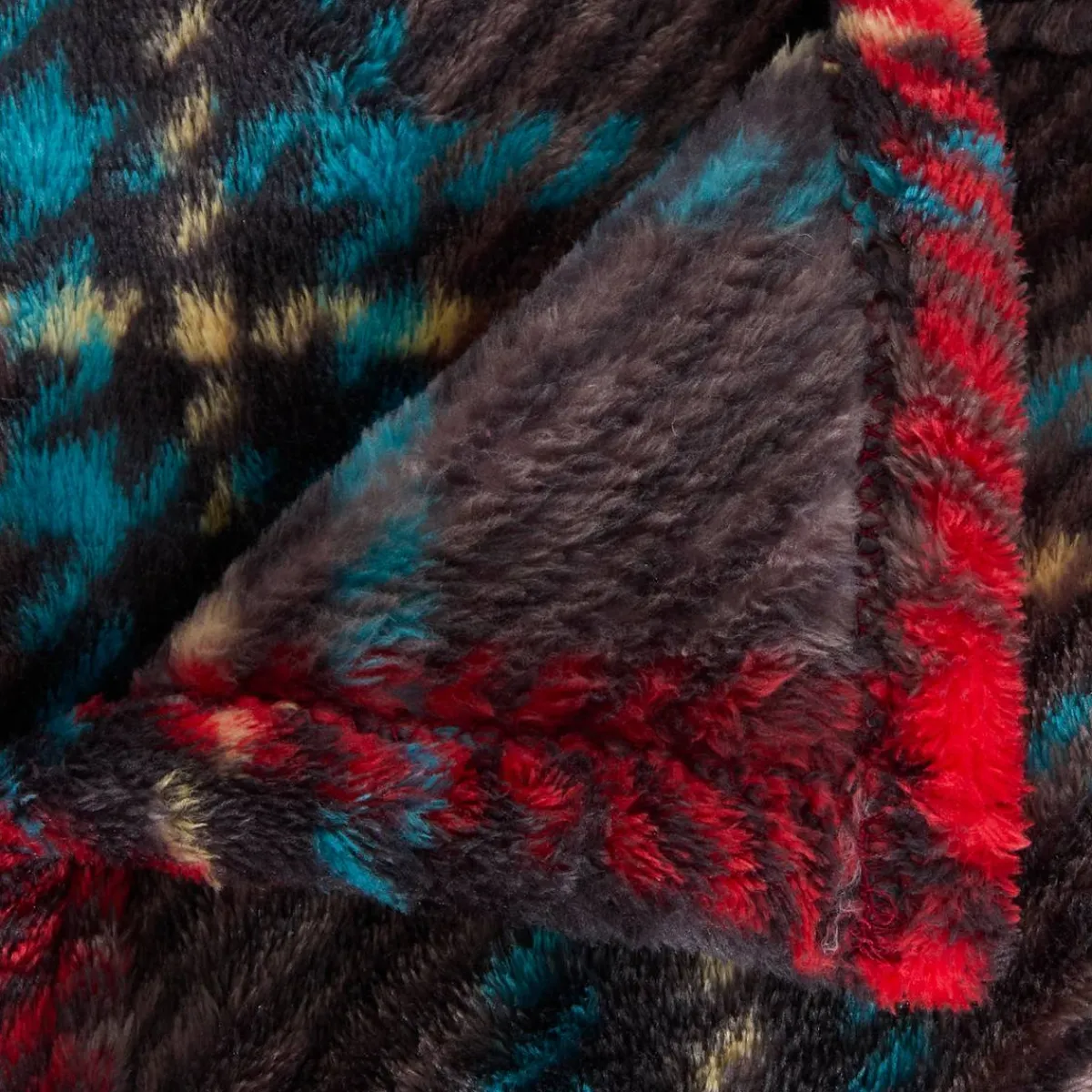 Atmosphera Plaids*Plaid flanelle imprimé "Brody" Roseterracotta