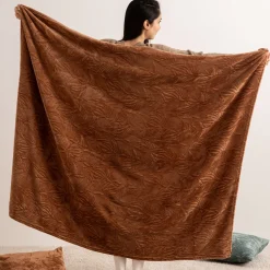 Atmosphera Plaids*Plaid flanelle "Ryo" Marron
