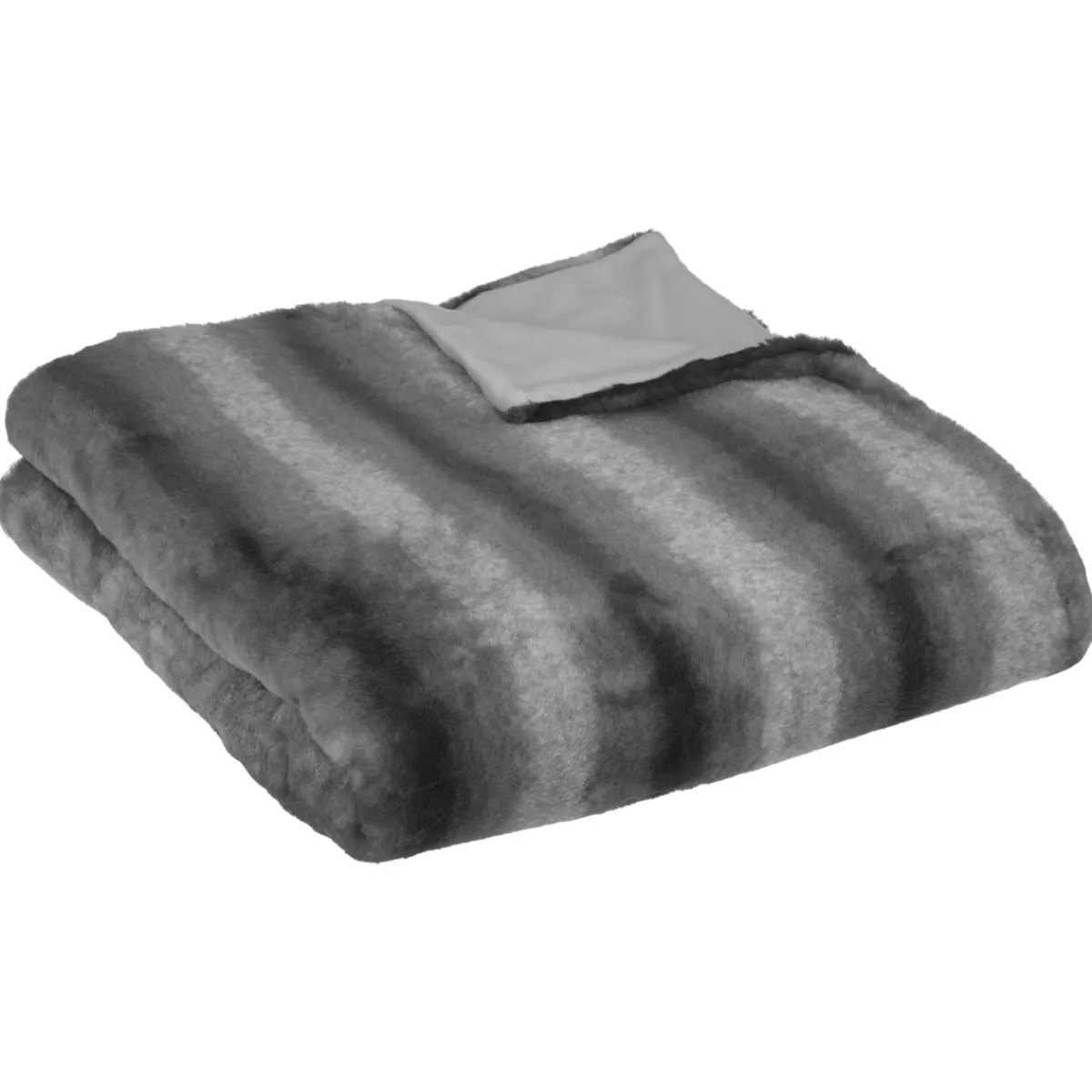 Atmosphera Plaids Fausse Fourrure*Plaid "Grizzli" fausse fourrure Rose