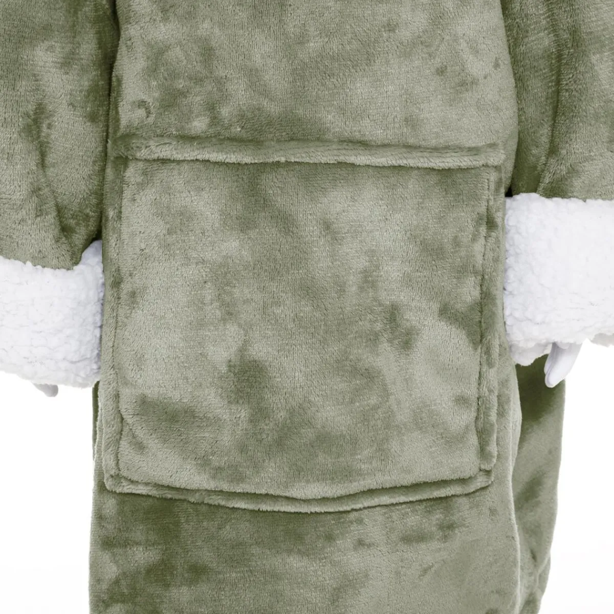 Atmosphera Plaids, Couvertures Enfant*Plaid à manches "Dinosaure Vert