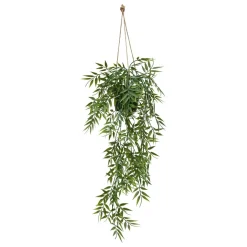 Atmosphera Plantes Artificielles*Plante artificelle suspendue "Liora" Blanc