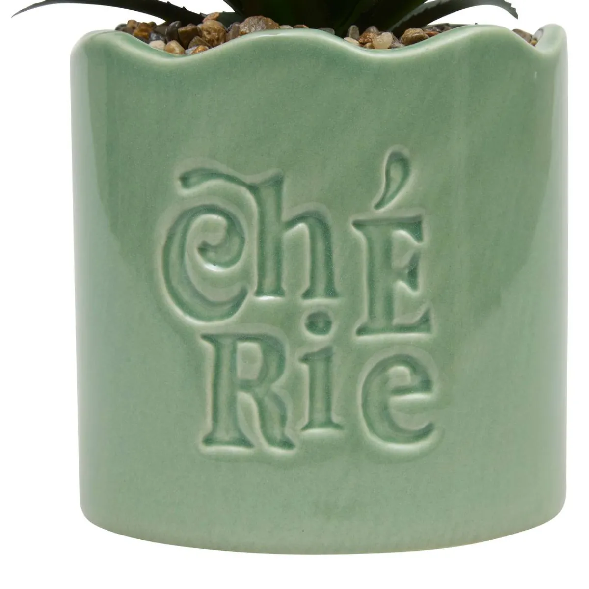 Atmosphera Plantes Artificielles*Plante artificielle en pot "Cheri" Vert