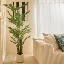 Atmosphera Plantes Artificielles*Plante artificielle en pot "Merlo" Boisnaturel