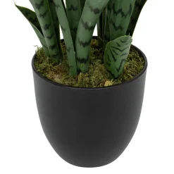 Atmosphera Plantes Artificielles*Plante artificielle sansevieria "Toby" Vert