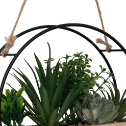 Atmosphera Plantes Artificielles*Plante artificielle suspendue "Krist" Blanc