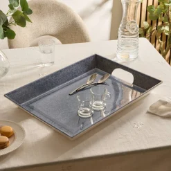 Atmosphera Plats De Service, Présentoirs|Art De La Table D'Extérieur*Plateau "Fanny" Beige
