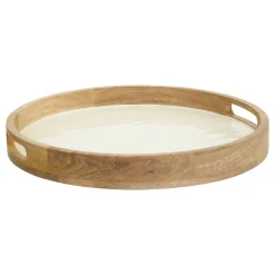 Atmosphera Plats De Service, Présentoirs*Plateau  "Inaya" Marron