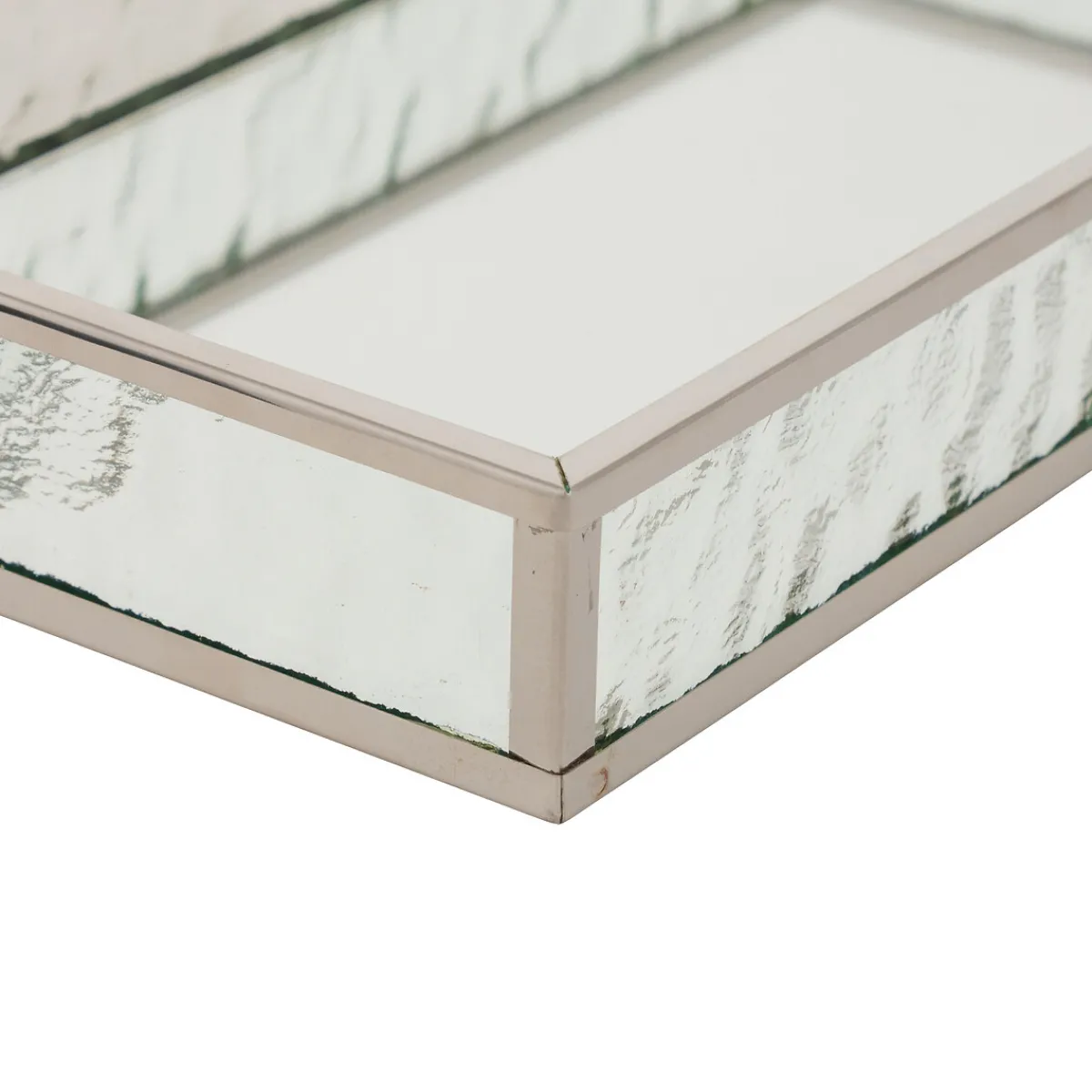 Atmosphera Plateaux*2 plateaux effet miroir "Ania" Multicolore