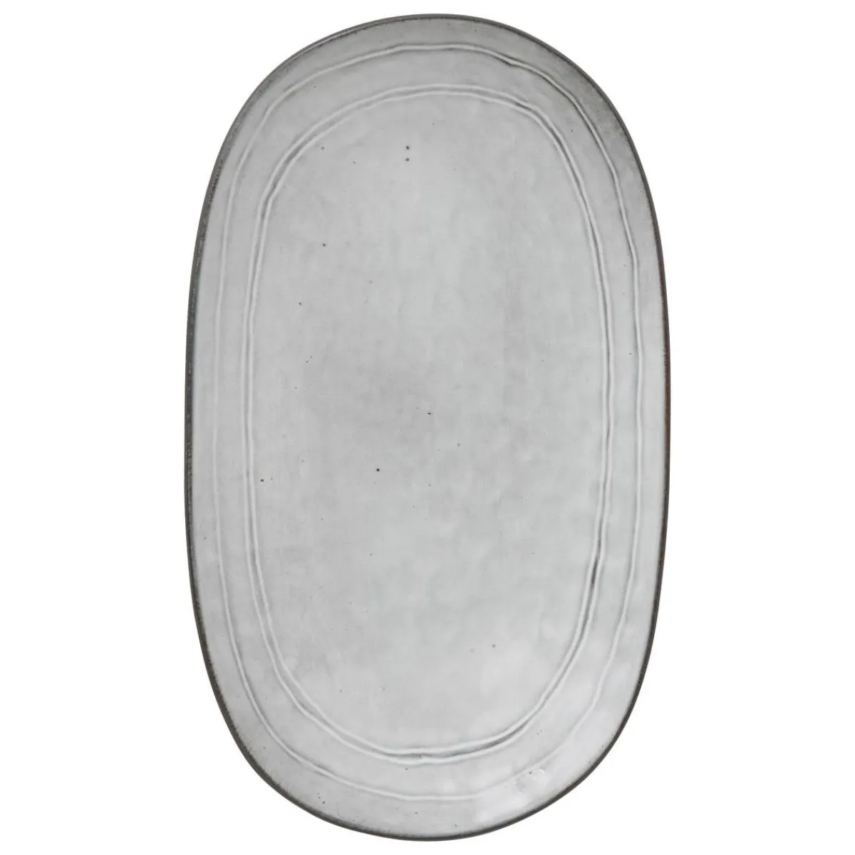 Atmosphera Plats De Service, Présentoirs*Plat "Flower" Blanc