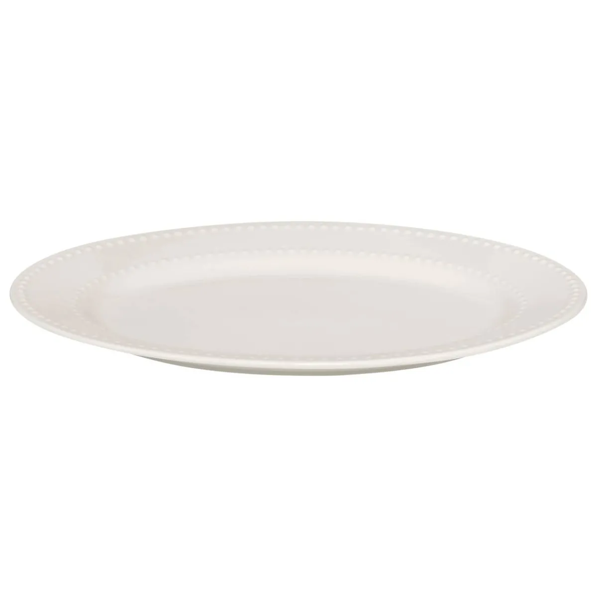 Atmosphera Plats De Service, Présentoirs*Plat "Perle" Gris