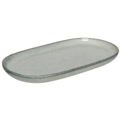 Atmosphera Plats De Service, Présentoirs*Plat "Terre Inconnue" BlancChaud