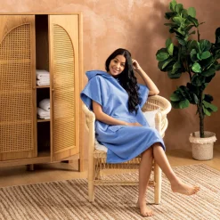 Atmosphera Serviettes De Toilette|Accessoires De Plage*Poncho de plage