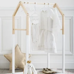 Atmosphera Sélection Montessori|Portants, Penderies*Portant à vêtements enfant "Maison" Gris