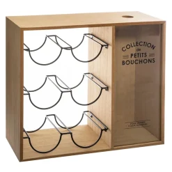 Atmosphera Range-Bouteilles*Porte-bouteilles "Loft" métal Blanc