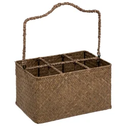 Atmosphera Range-Bouteilles*Porte-bouteilles "The floral" Blancivoire