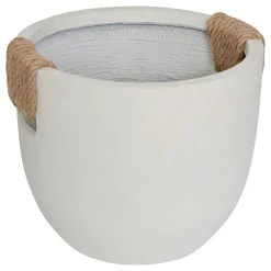 Atmosphera Pots De Fleurs|Décoration D'Extérieur*Pot de fleurs "Sien" Blanc