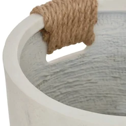 Atmosphera Pots De Fleurs|Décoration D'Extérieur*Pot de fleurs "Sien" Blanc