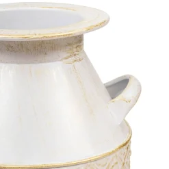 Atmosphera Pots De Fleurs*Pot à lait "Tino" Blanc