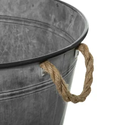 Atmosphera Pots De Fleurs*Pot, métal Beige