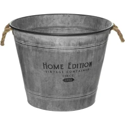 Atmosphera Pots De Fleurs*Pot, métal Beige